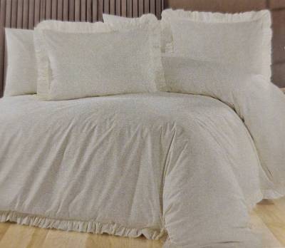 Постільна білизна AE ранфорс 200x220 Ruffled Olive