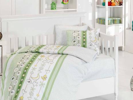 Постільна білизна First Choice bamboo 100x150 Chick Yesil