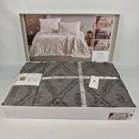 Покривало Moda Box 240х260 з наволочками Loren Antrasit