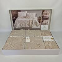 Покривало Moda Box 240х260 з наволочками Loren Tas