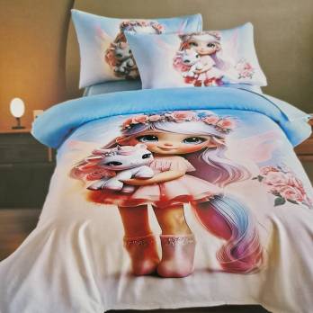 Постільна білизна Colorful Home підліткова модель - 9