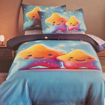 Постільна білизна Colorful Home підліткова модель - 20