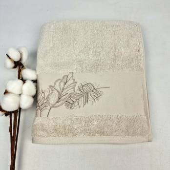 Рушник Pupilla 50х90 Rana-1 Light-Beige