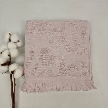 Рушник Philippus Lux Cotton 50x90 Belek Світло-рожевий (A019)