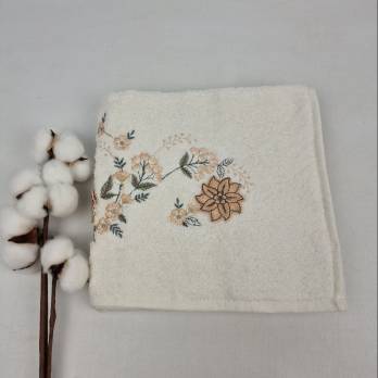 Рушник 50х90 AE Spring Flowers model-11 Кремовий