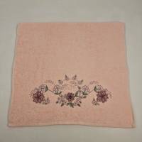 Рушник 70х140 AE Spring Flowers model-11 Пудровий