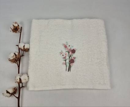 Рушник 70х140 AE Spring Flowers Кремовий