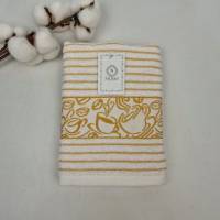 Рушник Nilteks 40x60см Striped Coffe