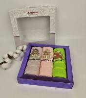Набір махрових рушників Juanna 3 шт Silvery Box Cake