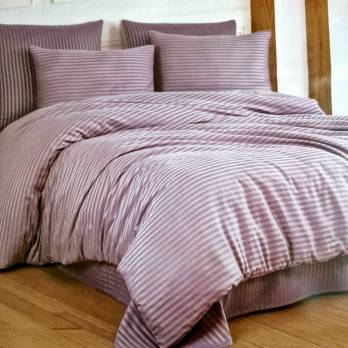 Постільна білизна Cotton Shine страйп-сатин 200x220 см Murdum