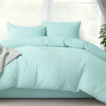 Комплект постільної білизни TM IDEIA 200х220 Tropical Dream (м'ята)