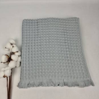 Рушник Philippus Prime Cotton 70х140 Waffle Сірий (A390)