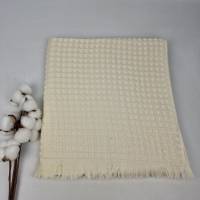 Рушник Philippus Prime Cotton 70х140 Waffle Молочний (A390)