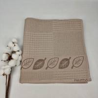 Рушник Philippus Prime Cotton 70х140 Life Waffle Темно-бежевий (A466)