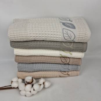 Набір рушників 6 шт Philippus Prime Cotton 70x140 Life Waffle (A466)