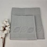 Набір рушників Philippus Prime Cotton 2 шт Life Waffle Сірий (A466)