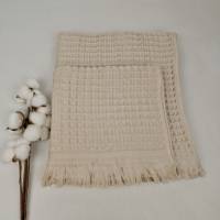 Набір рушників Philippus Prime Cotton 2 шт Waffle Бежевий (A390)