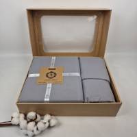 Постільна білизна  AE фланель 200x220 Dark Grey