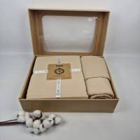 Постільна білизна  AE фланель 200x220 Cream