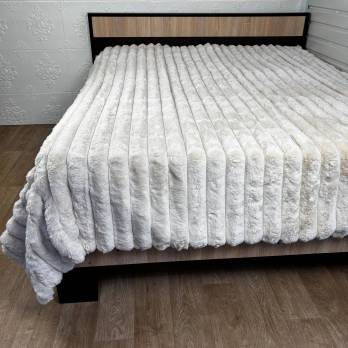 Покривало велюр 220х240 см Beige