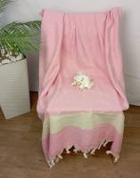 Рушник пляжний пештемаль MT 100х180 Pink