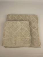 Набір рушників 2 шт АЕ  Romb -1 Beige