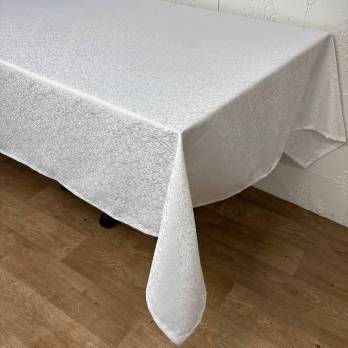 Скатертина жакардова 160х450 см Cream (Під замовлення)