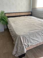 Покривало велюр Laura Grand 220х240 бежевий