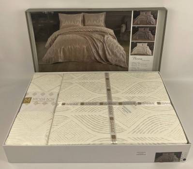 Покривало Moda Box 240х260 з наволочками Henna Krem