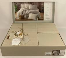 Постільна білизна Pupilla Collection муслін 200х220 Milla Bej