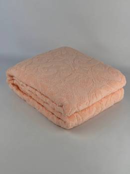 Простирадло махрове 160х220 см AE Peach