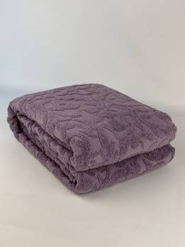 Простирадло махрове 160х220 см AE Purpel