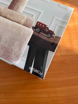 Рушники Maison D'or 3шт Naturella Antracit-Уцінений товар