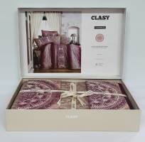 Постільна білизна CLASY сатин 200x220 см Colorada v2-Уцінений товар