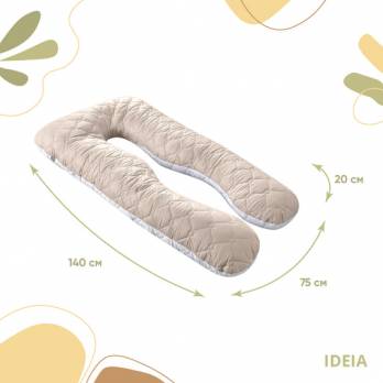 Подушка Ideia 140х75x20 П-подібна для сну та відпочинку