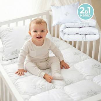 Набір дитячий Ideia ковдра та подушка Comfort Papaella