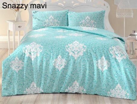 Постільна білизна Altinbasak ранфорс 160x220 Snazzy mint