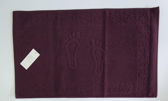 Полотенце-коврик для ног Maison D'or Steps 50x80 Bordeaux