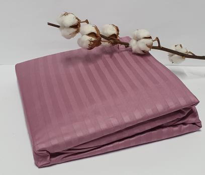 Простынь на резинке с наволочками AE Cotton 160x200 Фиолетовая