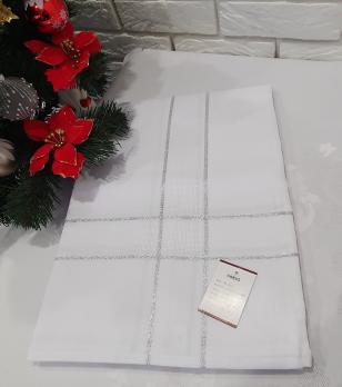 Скатерть новогодняя 140х220 артикул DA-222