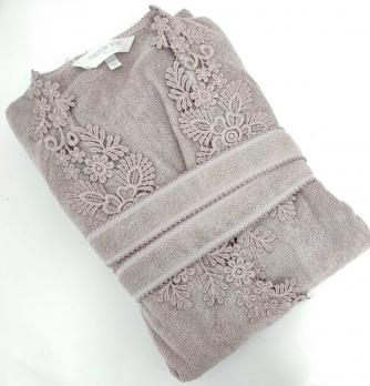 Халат женский Maison D'or Anna Dark Lilac М