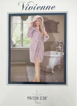 Халат женский Maison D'or Vivienne Dark Lilac S