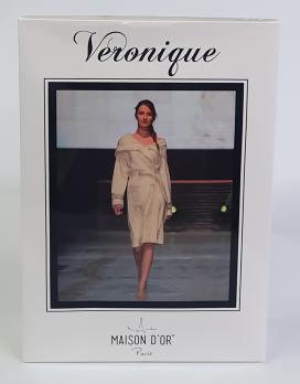 Халат жіночий Maison D'or Veronique Ecru S