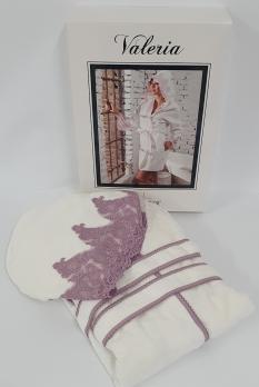 Халат женский Maison D'or Valeria Dark Lilac L