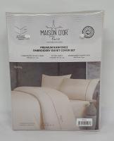 Постільна білизна Maison D'or преміум ранфорс 200х220 Ecru