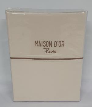 Постільна білизна Maison D'or преміум ранфорс 200х220 Ecru