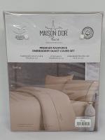 Постільна білизна Maison D'or преміум ранфорс 200х220 Beige