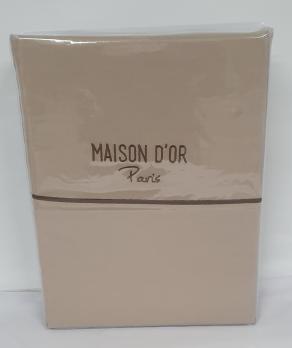 Постільна білизна Maison D'or преміум ранфорс 200х220 Beige