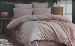 Постільна білизна Maison D'or ранфорс Richmond Cotton 200х220 Pudra
