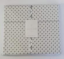 Простынь 245x285 ранфорс Deluxe Maison D'or Daisi Grey